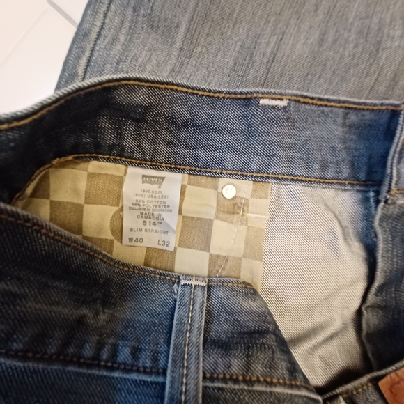 Levi's Men 514 Straight Leg Jeans 40 x 32 - Picture 6 of 6